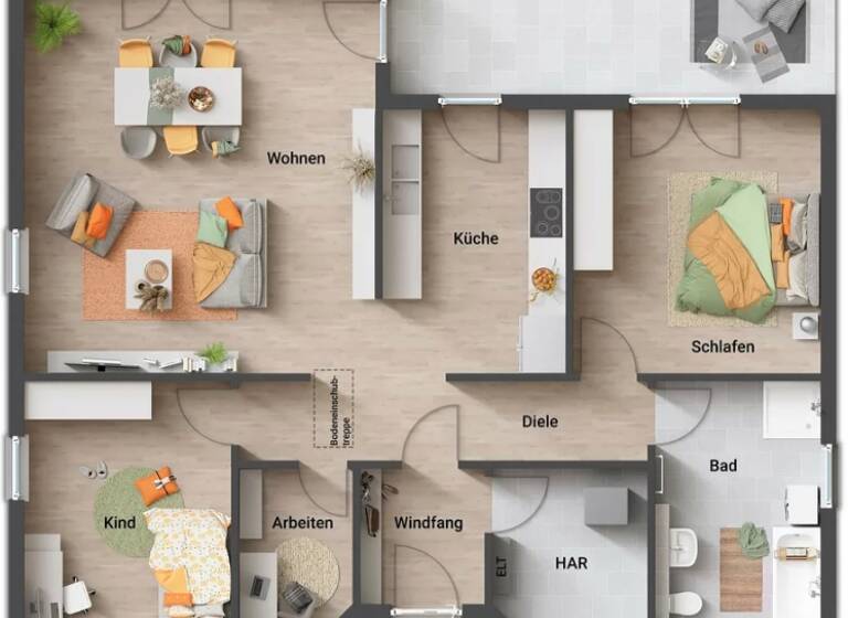 Einfamilienhaus zur Miete - Erstbezug 1.950 € 4 Zimmer 108 m² 650 m² Grundstück Hohenthurm Landsberg 06188