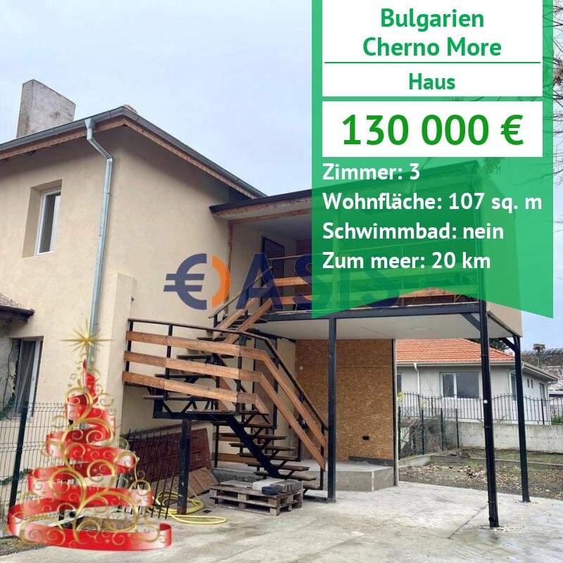 Haus zum Kauf provisionsfrei 130.000 € 3 Zimmer 107 m²<br/>Wohnfläche ulica Vasil Levski 1 Burgas 8115