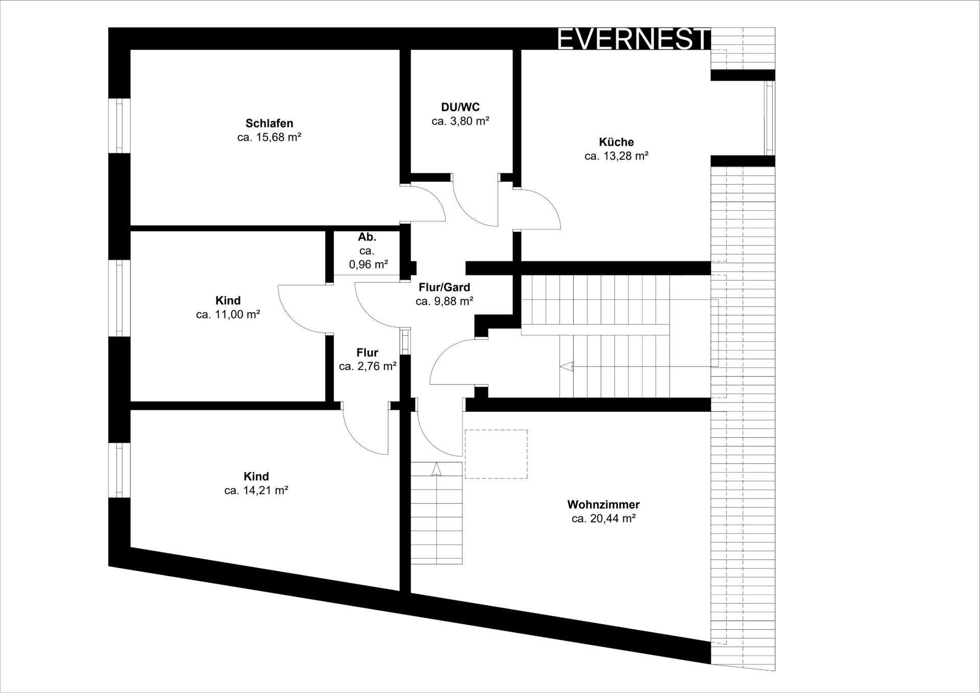 Maisonette zum Kauf 360.000 € 5 Zimmer 110 m²<br/>Wohnfläche 3.<br/>Geschoss Ost Ratingen 40882