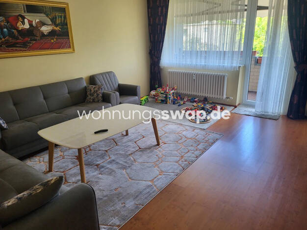 Studio zur Miete Tauschwohnung 1.100 € 3 Zimmer 80 m² 2. Geschoss Buckow Berlin 12351