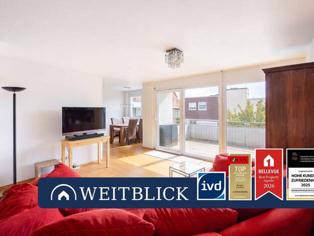 Wohnung zum Kauf 399.000 € 4 Zimmer 83 m² 2. Geschoss West Ludwigsburg 71636