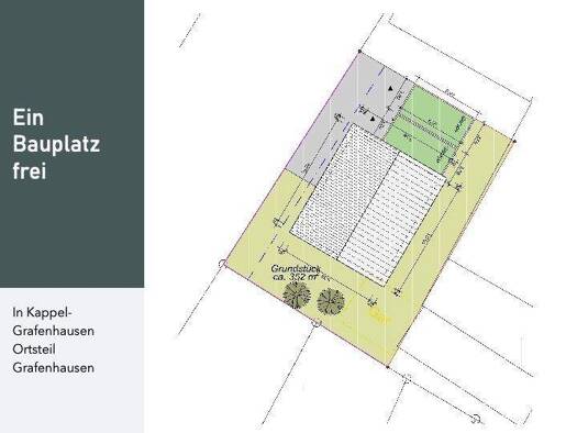 Grundstück zum Kauf provisionsfrei 149.900 € 352 m² Grundstück Grafenhausen Kappel-Grafenhausen 77966