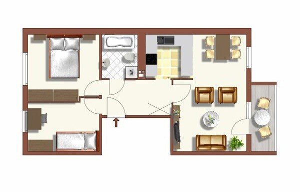 Wohnung zur Miete 388 € 3 Zimmer 57,1 m²<br/>Wohnfläche 3.<br/>Geschoss 05.02.2025<br/>Verfügbarkeit Thomas-Mann-Str. 1 Wiesengrund / Zur Pappel Magdeburg 39114