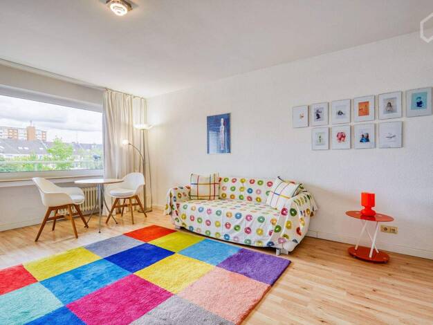 Studio zur Miete Wohnen auf Zeit 1.250 € 1 Zimmer 37 m² frei ab sofort Düsseltal Düsseldorf 40239