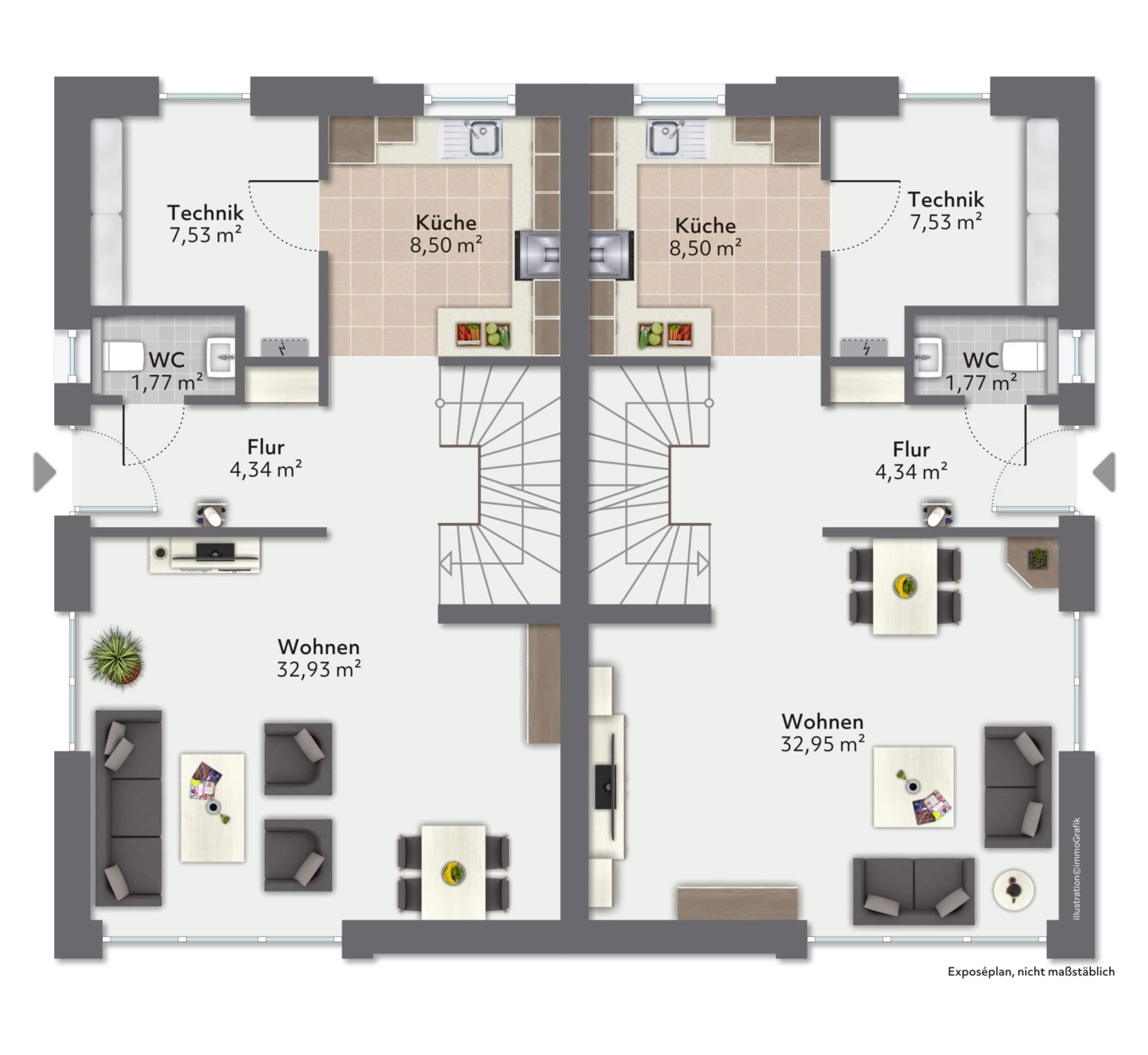 Doppelhaushälfte zum Kauf provisionsfrei 469.000 € 4 Zimmer 104 m²<br/>Wohnfläche 474 m²<br/>Grundstück Böhnhusen 24220