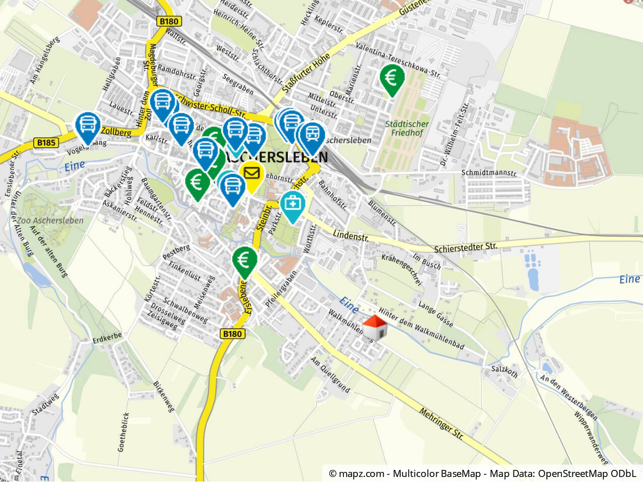 Grundstück zum Kauf 63.000 € 502 m²<br/>Grundstück Aschersleben Aschersleben 06449