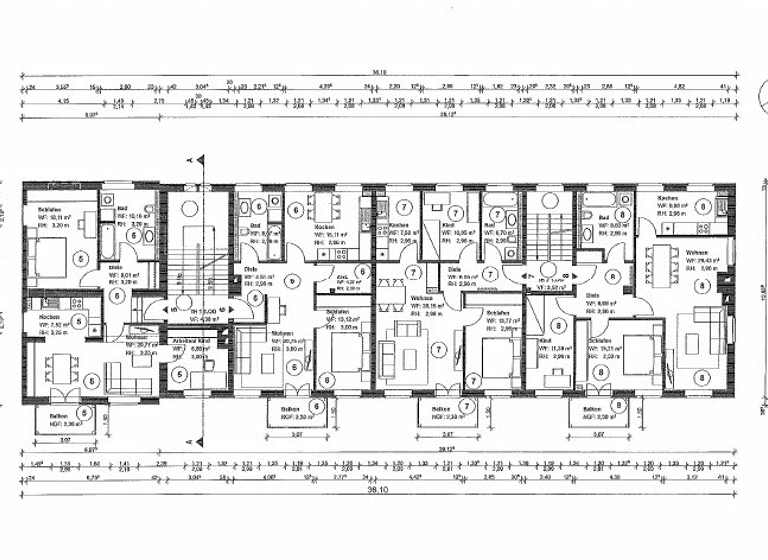 Wohnung zum Kauf 265.000 € 3 Zimmer 85,8 m² 1. Geschoss Radebeul 01445