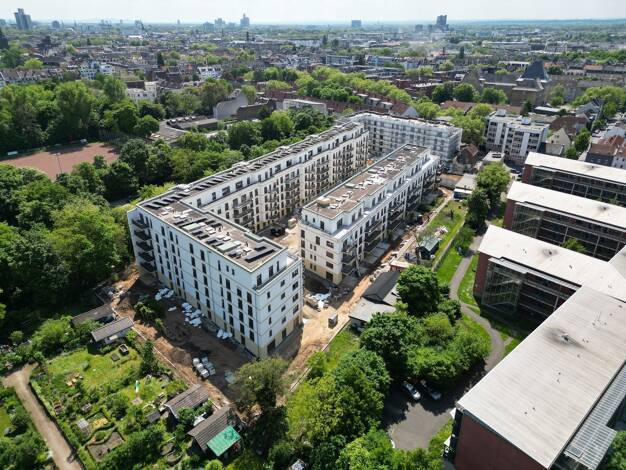 Wohnung zum Kauf - Neubau provisionsfrei 519.900 € 2 Zimmer 65 m² Dachgeschoss, 5. Geschoss Subbelrather Str. 490a Ehrenfeld Köln 50825
