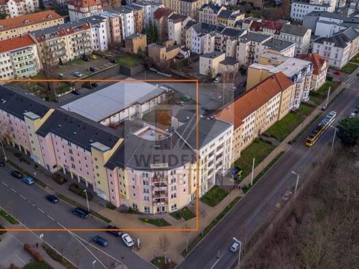 Verkaufsfläche zur Miete provisionsfrei 700 € 2 Zimmer 102,2 m² Verkaufsfläche teilbar ab 102,2 m² Franz-Petrich-Straße 8 Innenstadt Gera 07545