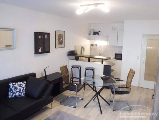 Studio zur Miete Wohnen auf Zeit 1.150 € 1 Zimmer 42 m² frei ab sofort Niederrad Frankfurt-Niederrad 60528