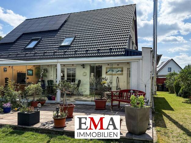 Doppelhaushälfte zum Kauf 439.000 € 4 Zimmer 125 m² 772 m² Grundstück Paaren im Glien Schönwalde-Glien 14621