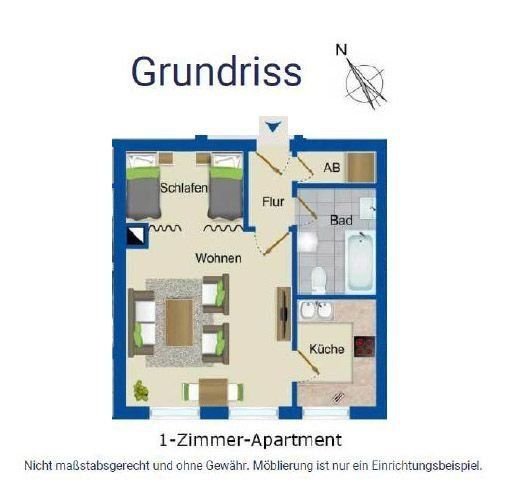 Studio zum Kauf als Kapitalanlage geeignet 129.900 € 1 Zimmer 37 m²<br/>Wohnfläche Tullnau Nürnberg 90402