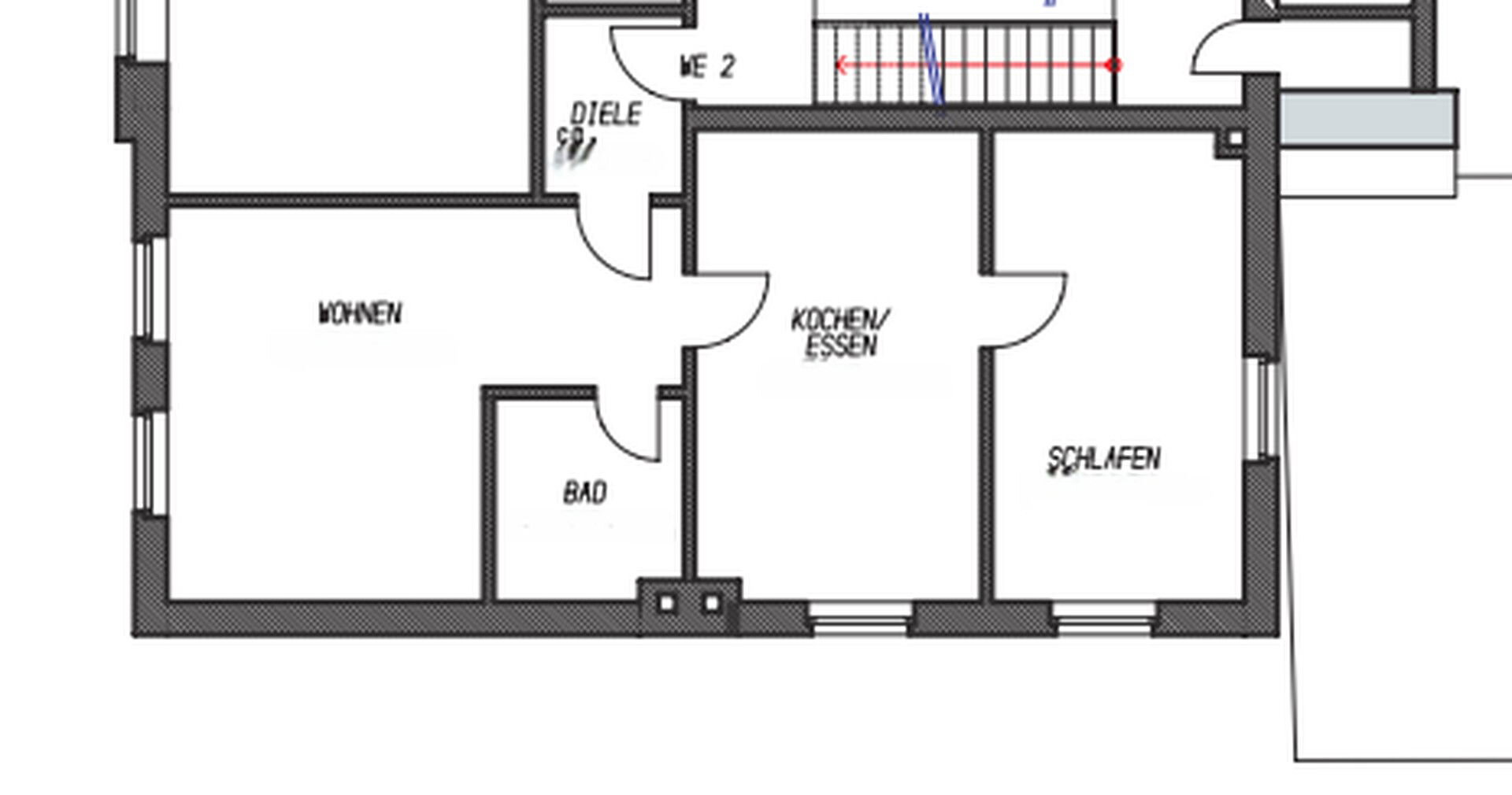 Wohnung zur Miete 620 € 2 Zimmer 69 m²<br/>Wohnfläche 1.<br/>Geschoss Werner Hellweg 491 Werne Bochum 44894