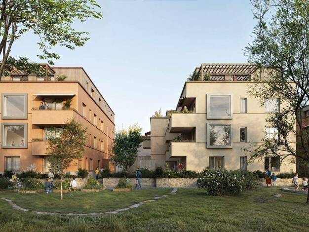 Wohnung zum Kauf - Erstbezug provisionsfrei als Kapitalanlage geeignet 505.500 € 4 Zimmer 100,5 m² Entringen Ammerbuch 72119