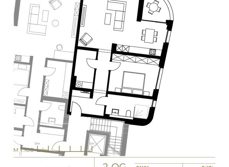 Wohnung zur Miete - Erstbezug 1.129 € 2 Zimmer 77,9 m² 2. Geschoss frei ab 01.07.2026 Sehnde 31319