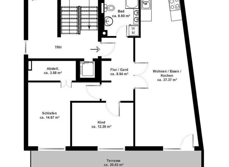 Wohnung zum Kauf 423.000 € 3 Zimmer 95,9 m² EG Bergedorf Hamburg 21029