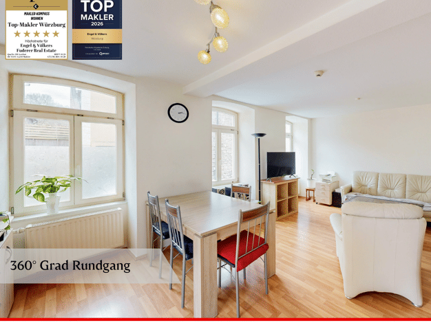 Wohnung zum Kauf 255.000 € 2 Zimmer 90,6 m² Marktbreit Marktbreit 97340