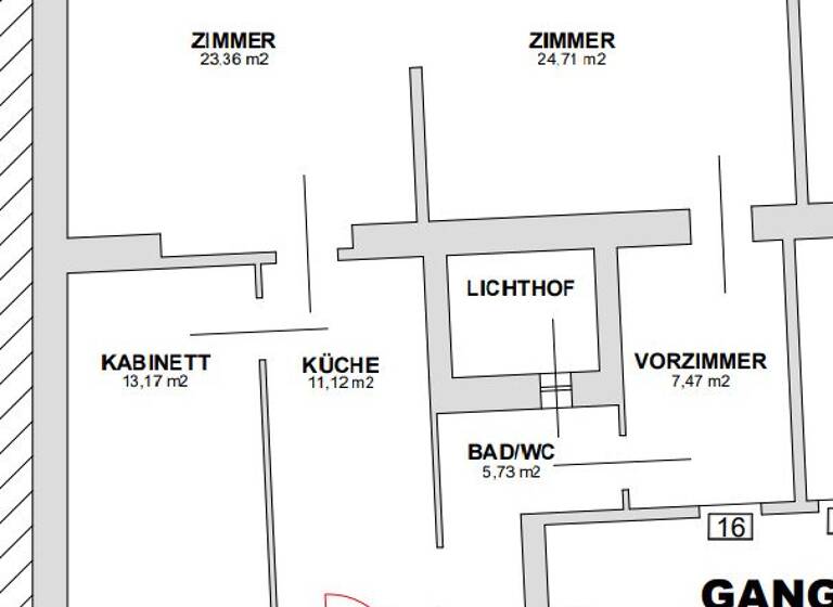 Wohnung zum Kauf 275.000 € 3 Zimmer 85,6 m² 2. Geschoss Wien,Hietzing 1130