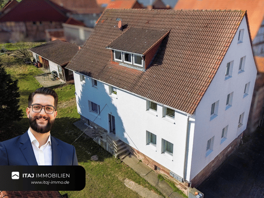 Haus zum Kauf provisionsfrei 168.000 € 7 Zimmer 208 m² 1.095 m² Grundstück Sattenhausen Gleichen 37130