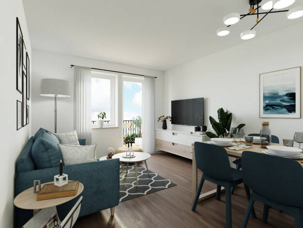 Wohnung zur Miete 224 € 2 Zimmer 41,9 m² 4. Geschoss Dr.-Friedrich-Wolf-Straße 23 Chrieschwitz Plauen 08529