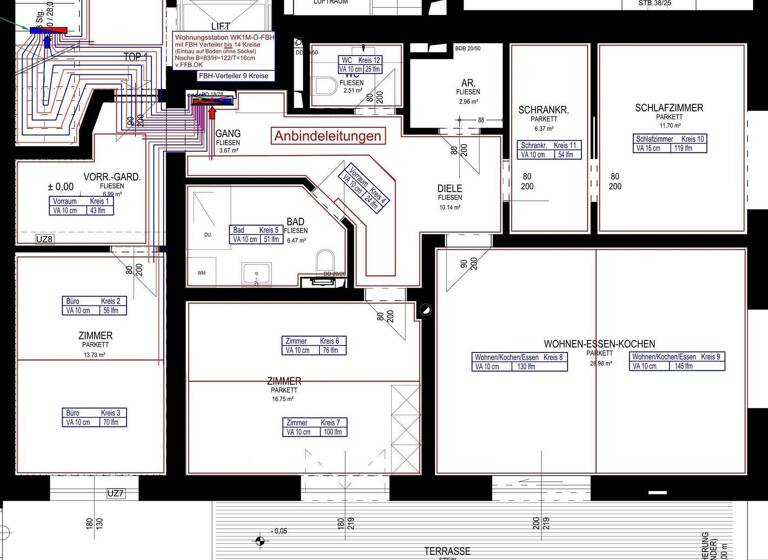 Wohnung zur Miete - Erstbezug 1.990 € 3 Zimmer 108 m² EG Nußdorf am Attersee 4865