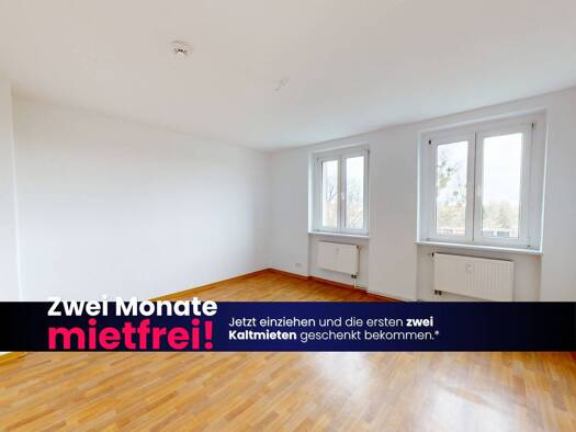 Wohnung zur Miete 329 € 3 Zimmer 65 m² 2. Geschoss frei ab 01.09.2026 Waldstraße 21 Lutherstadt Wittenberg Wittenberg 06886
