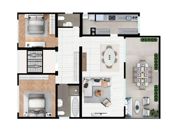 Wohnung zum Kauf 389.000 € 3,5 Zimmer 111,7 m² 3. Geschoss frei ab sofort Kirrlach Waghäusel 68753