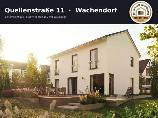 Einfamilienhaus zum Kauf - Erstbezug provisionsfrei 841.952 € 6 Zimmer 167 m² 692 m² Grundstück frei ab sofort Quellenstraße 11 Wachendorf Cadolzburg 90556