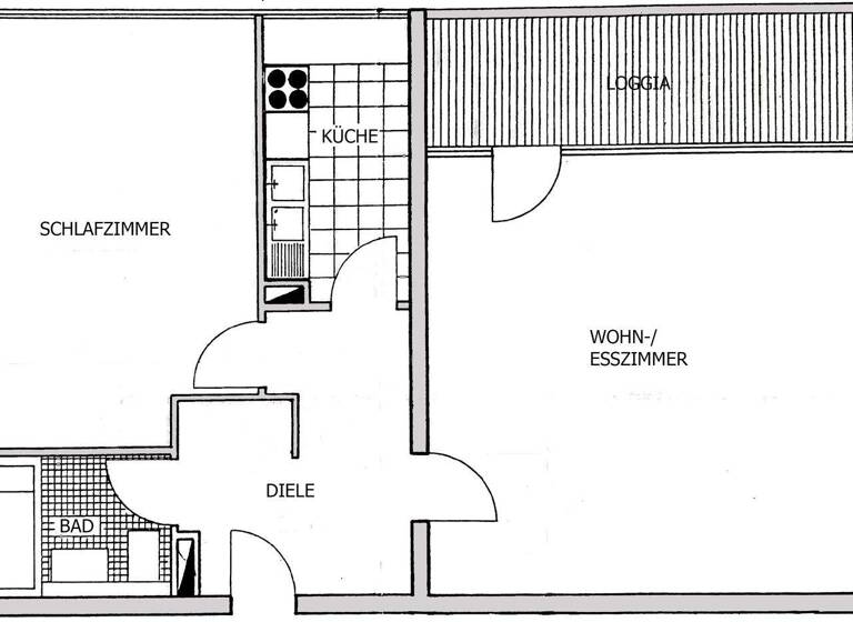 Wohnung zur Miete 825 € 2 Zimmer 69 m² 2. Geschoss frei ab 01.04.2026 Hauptstr. 299 Porz Köln 51143