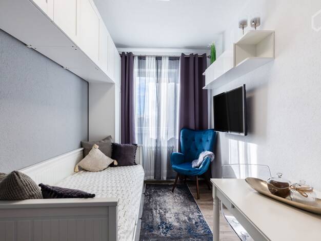 Studio zur Miete Wohnen auf Zeit 750 € 1 Zimmer 16 m² frei ab 01.03.2026 Meersburg 88709