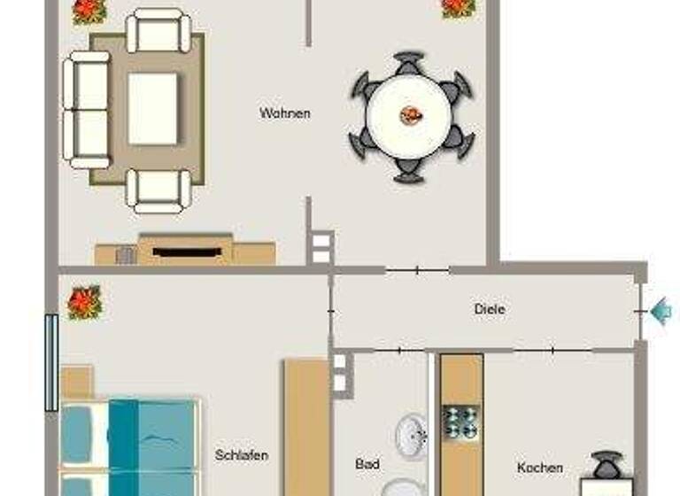 Wohnung zur Miete 645 € 2,5 Zimmer 69,4 m² EG frei ab 01.05.2026 Starweg 39 Brambauer Lünen 44536