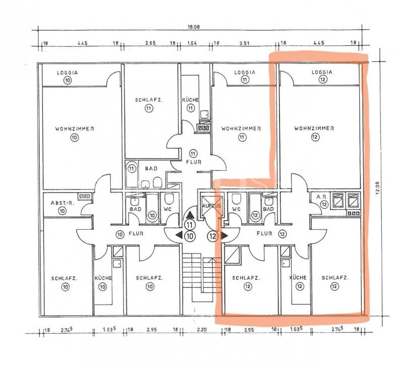 Wohnung zum Kauf 269.000 € 3 Zimmer 74 m²<br/>Wohnfläche 5.<br/>Geschoss Ehrenfeld Köln 50825