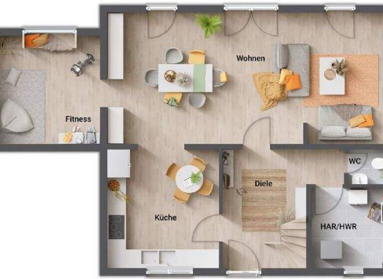 Einfamilienhaus zum Kauf provisionsfrei 235.650 € 7 Zimmer 143,4 m² 700 m² Grundstück Marienthal Roggendorf 19205