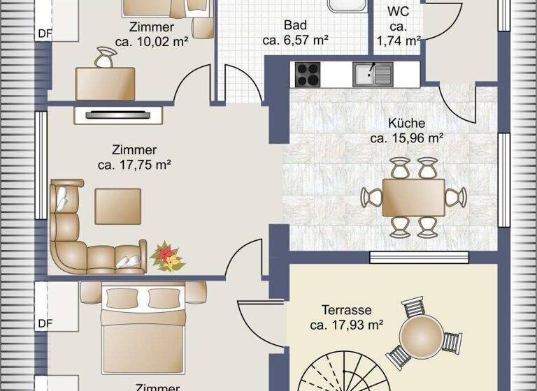 Wohnung zum Kauf 560.000 € 3,5 Zimmer 76,4 m² 1. Geschoss Wien,Favoriten 1100