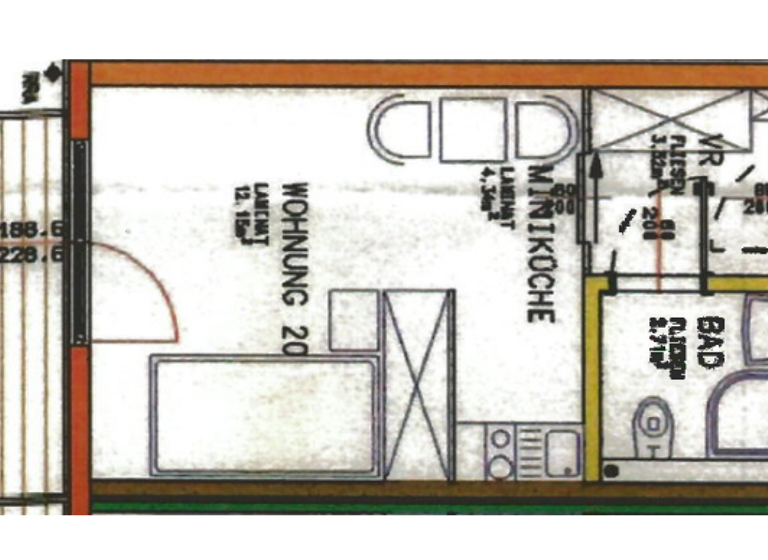 Studio zur Miete 348 € 1 Zimmer 22,7 m² Kapfenberg 8605