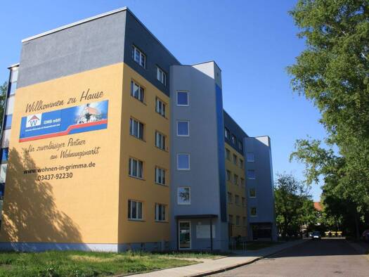 Wohnung zur Miete - Erstbezug 350 € 2 Zimmer 50,1 m² EG Bonhoefferstraße 4 Grimma 04668