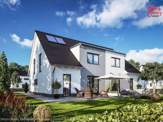 Doppelhaushälfte zum Kauf provisionsfrei 289.724 € 4 Zimmer 117 m² 351 m² Grundstück Lunden 25774