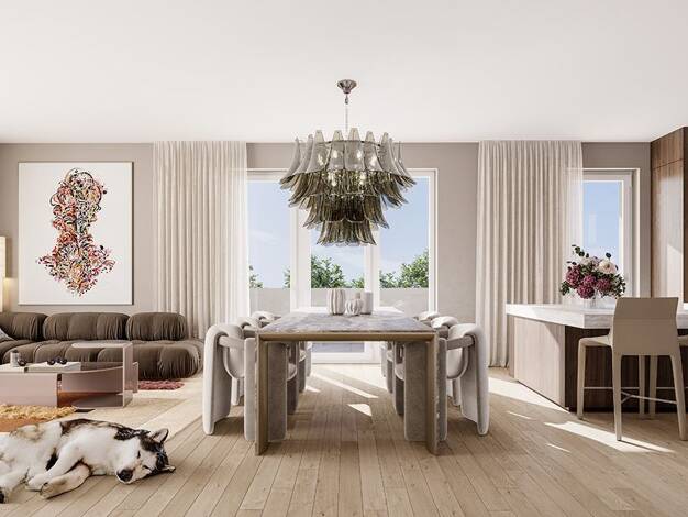 Terrassenwohnung zum Kauf - Erstbezug provisionsfrei 979.500 € 3 Zimmer 90,1 m² 3. Geschoss Annelies-Kupper-Allee Haar 85540