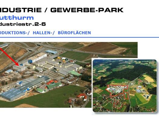 Produktionshalle zur Miete provisionsfrei 3.000 m² Lagerfläche teilbar von 150 m² bis 3.000 m² Industriestraße 6 Hutthurm Hutthurm 94116