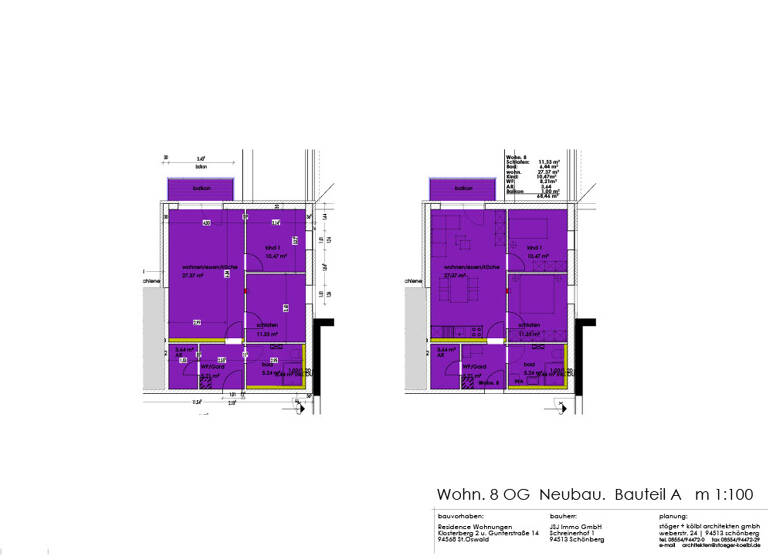 Wohnung zur Miete 590 € 3 Zimmer 65,6 m² 1. Geschoss frei ab sofort Klosterberg 2 Sankt Oswald Sankt Oswald-Riedlhütte 94568