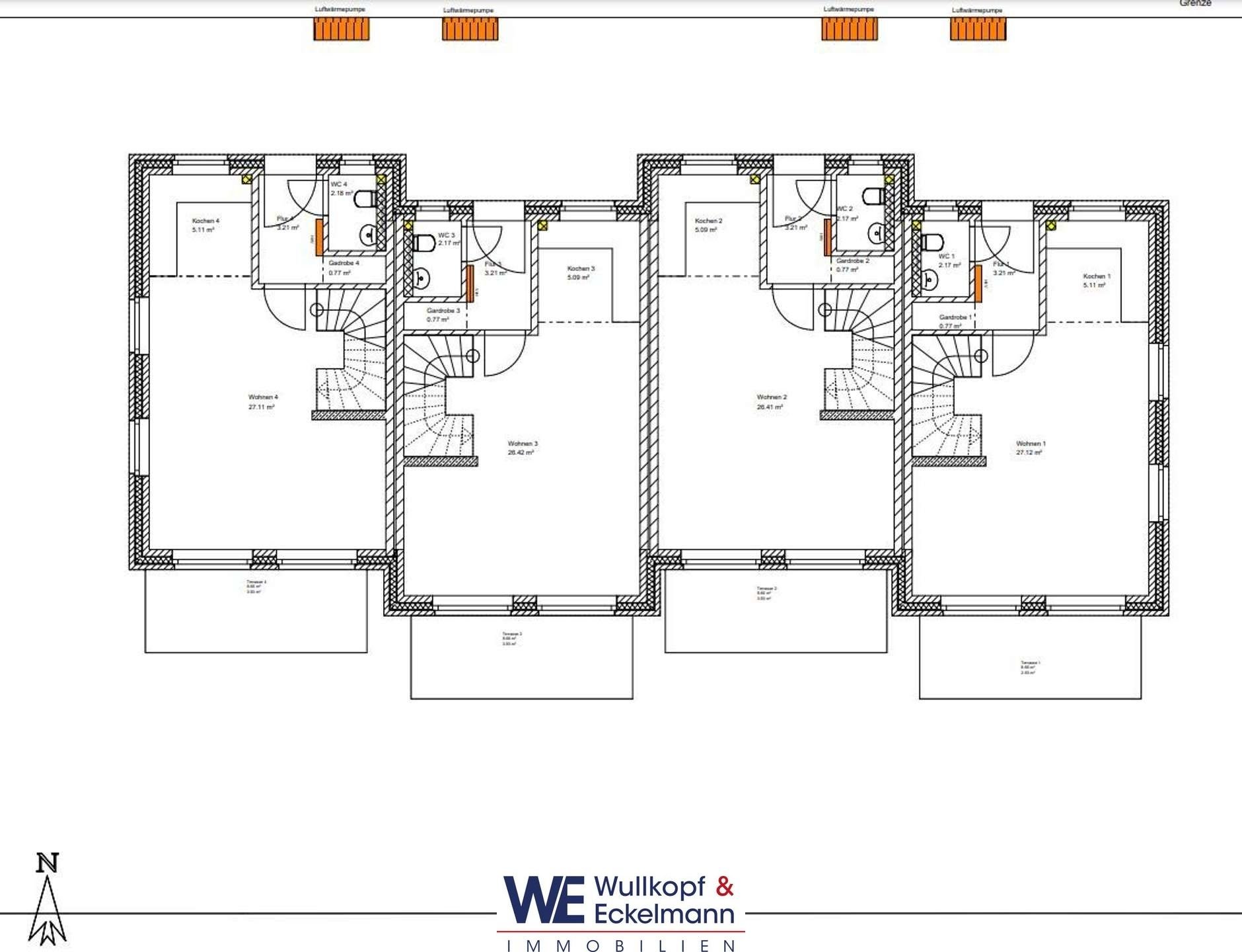 Reihenmittelhaus zum Kauf 595.000 € 4 Zimmer 108,2 m²<br/>Wohnfläche 100 m²<br/>Grundstück Schenefeld 22869