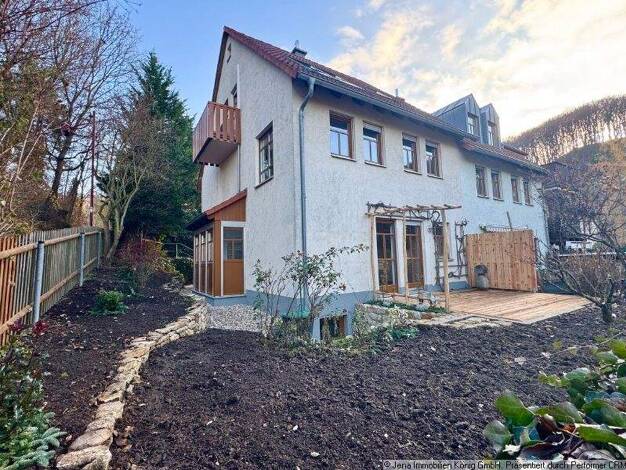 Reihenmittelhaus zur Miete 2.000 € 5 Zimmer 130 m² 215 m² Grundstück Grundweg 12 Ziegenhain Jena 07749