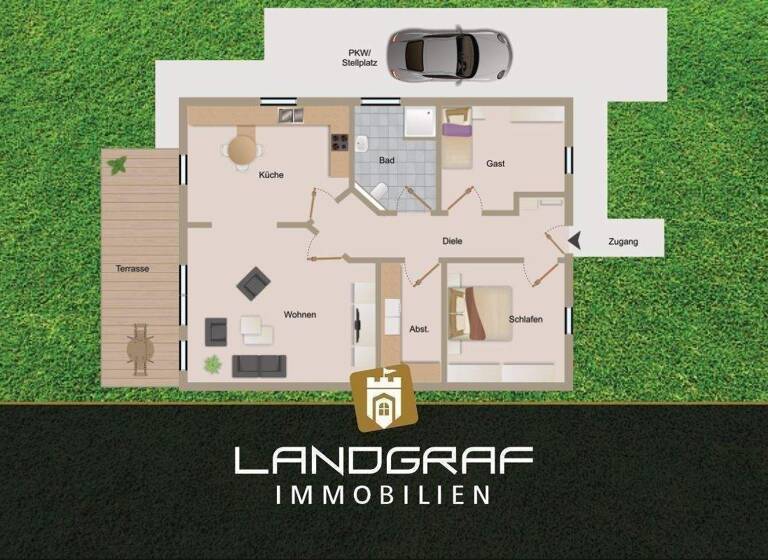 Haus zum Kauf 319.000 € 3 Zimmer 94 m² 440 m² Grundstück Harpstedt 27243