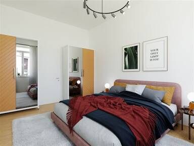 Wohnung zur Miete 785 € 2 Zimmer 52,8 m² 2. Geschoss frei ab sofort Südstadt Fürth 90763