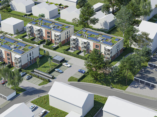 Wohnung zur Miete - Erstbezug 595 € 2 Zimmer 51,2 m² EG frei ab 01.09.2025 Zillestraße 15 Groß-Erkenschwick Oer-Erkenschwick 45739