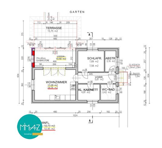 Bungalow zum Kauf 279.000 € 2,5 Zimmer 53 m²<br/>Wohnfläche 800 m²<br/>Grundstück Lassee 2291