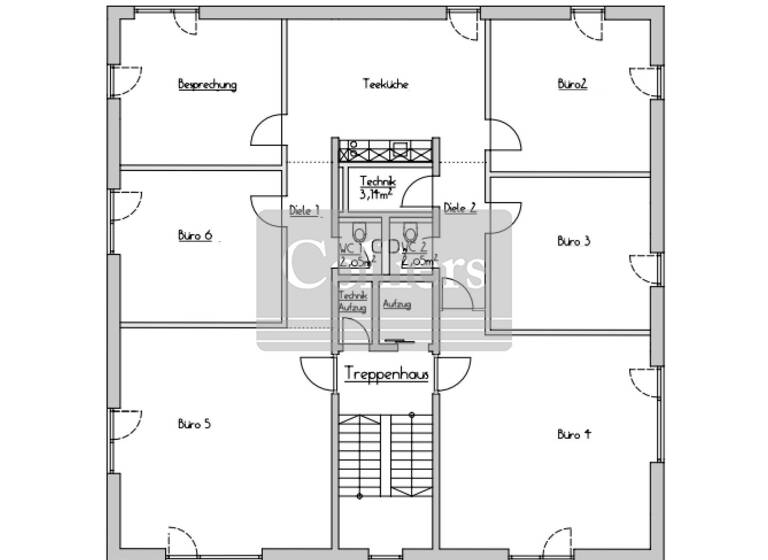 Bürofläche zur Miete 11,50 € 210 m² Bürofläche teilbar ab 210 m² Ansbach 91522