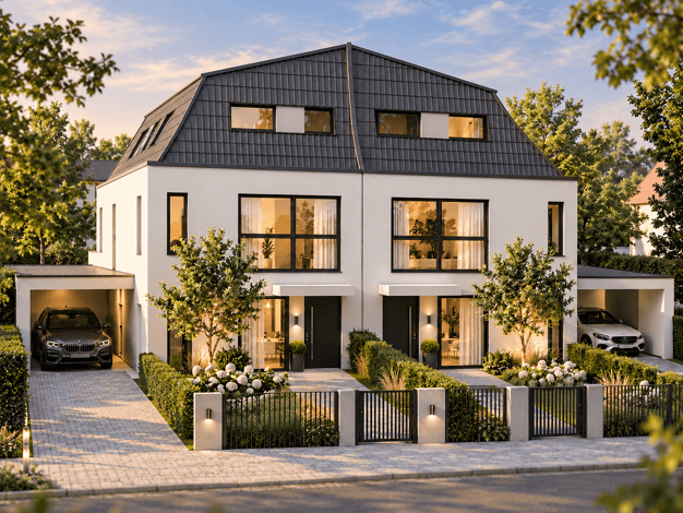 Doppelhaushälfte zum Kauf provisionsfrei 1.250.000 € 5 Zimmer 164 m² 215 m² Grundstück Ottobrunn 85521