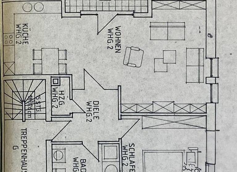 Wohnung zum Kauf 159.000 € 2 Zimmer 62,1 m²<br/>Wohnfläche Dachgeschoss, EG<br/>Geschoss Nordhorn Nordhorn 48531