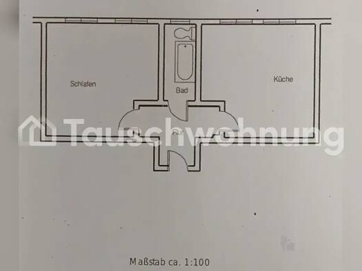 Studio zur Miete Tauschwohnung 350 € 1 Zimmer 45 m² EG Äußere Neustadt Dresden 01099